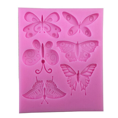 

Butterfly Fondant Cake Mold Baking Butterfly Decoration Tool Sugar Flower Mold