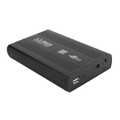 

35 inch USB 20 External SATA HDD Hard Drive Disk Case Box Enclosure Box