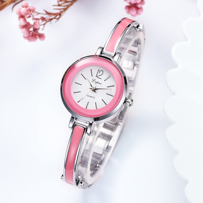 

RM Simple Casual Fashion Round Alloy Small And Exquisite Female Bracelet Watch