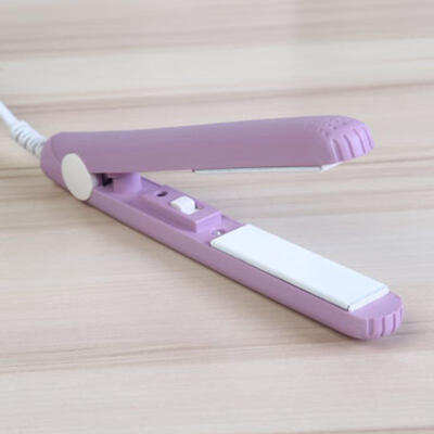 

New Mini Straight Dual-purpose Ceramic Perm Hair Straightener Electric Splint Mini Curly Hair Styling Tool Hair Straightener