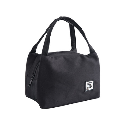 

JPGIF For Women Kids Men Insulated Canvas Box Tote Bag Thermal Cooler Food Lunch Bags