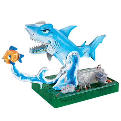 

Fun Marine Animal Kid DIY Creative Origami Electric Shark Model Puzzle Toys
