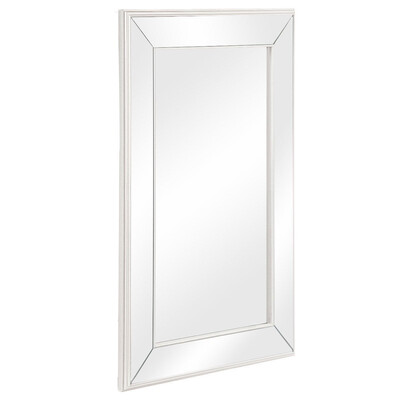 

20" x 305" Large Flat Framed Wall Mirror Mounted 3 Inch Edge Beveled Frame-365" x 24" x 1"