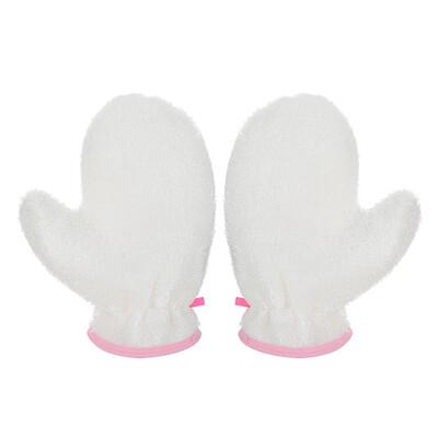 

1Pair Microfiber Natural Cleaning Hanging Magic Gloves Bamboo Fiber Waterproof No -Dip Oil Dishwashing Gloves