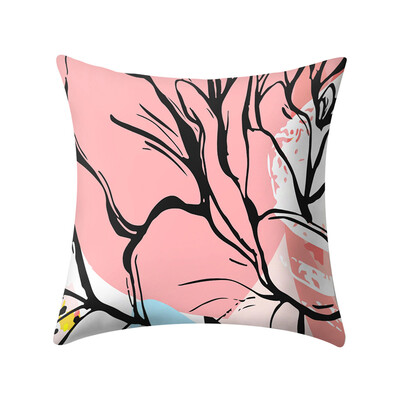 

Toponeto Print Pillow Case Polyester Sofa Car Cushion Cover Home Decor 45 X 45cm