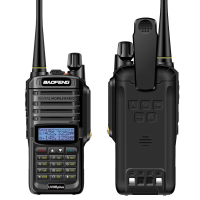 

UV9R Plus Ip67 Waterproof Walkie Talkie 15W VHF UHF Dual Band Handheld Two Way Radio Waterproof FM Protable Digital Transceiver