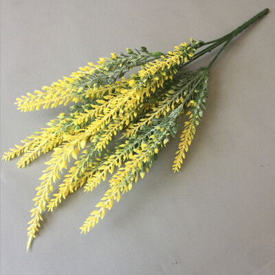 

Artificial Lavender Flowers make a bountiful flower nearly natural fake plant to brighten up your home party&wedding decor
