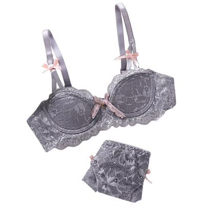 

New Lace Lingerie Bra Set Women Sexy Bra Set Push Up Bras Underwear Sets Plus size Adjustable Bras&Panties Set