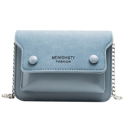 

Female bag 2019 new European&American fashion print contrast color lock small square bag wild single shoulder chain Messenger bag female