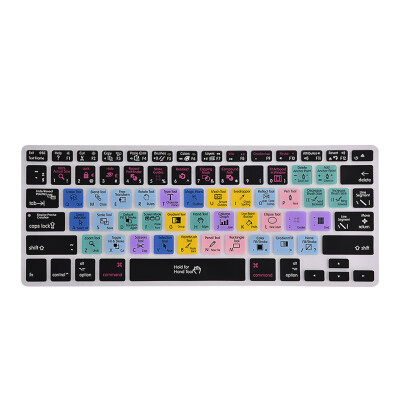 

Greensen Dustproof Waterproof Silicone English Keyboard Cover Skin with AI Function for Macbook Pro Air