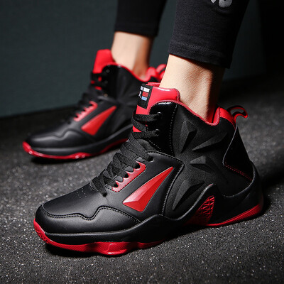 

Basketball shoes mens high boots shock absorption wear-resistant shoes breathable sports shoes