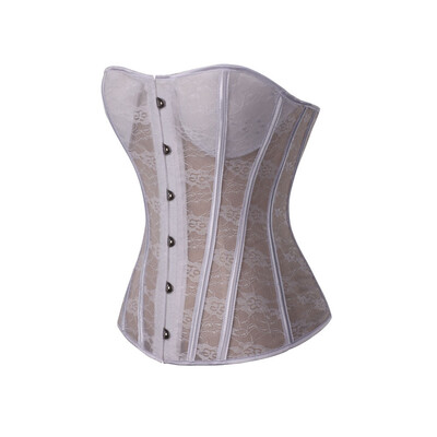 

Toponeto Women Underbust Lace Bandage Waist Trainer Corsets Shapewear Body Shaper