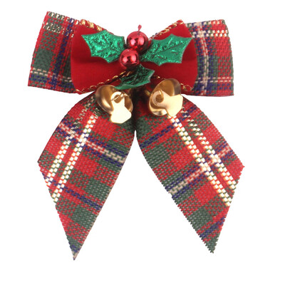 

Gobestart Christmas Bow With Iron Bells Christmas Wreath With Christmas Tree Decorations