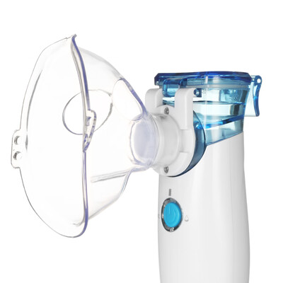 

Carevas Medical Handheld Personal Steam Inhaler for Asthma COPD Steam Vaporizer USB Rechargeable Nebulizer with Mask CE & ROHS & I
