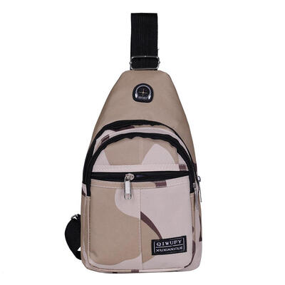 

Nylon Printing Shoulder Messenger Bags Men Travel Crossbody Chest Bags
