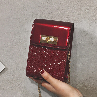 

Ins new small bag women 2019 new tide foreign style mobile phone bag fashion shoulder Messenger bag Joker
