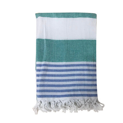 

Toponeto Turkish Cotton Bath Beach Spa Sauna Yoga Fringed Jacquard Towel