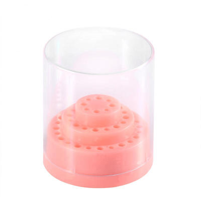 

Greensen 48 Holes Portable Nail Art Drill Grinding Head Bit Display Storage Box Rack Tool