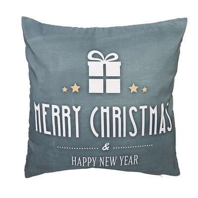 

2020 New Christmas Tree Deer Pillowcase Home Decor Car Sofa Cushion Cover Christmas Decor 45X45Cm