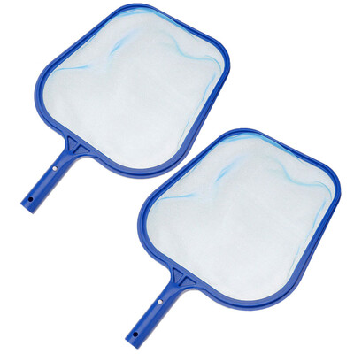 

Siaonvr 2Pcs Professional Leaf Rake Mesh Frame Net Skimmer Cleaner Swimming Pool Tool