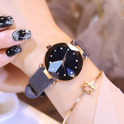 

2019 new waterproof net red trembles with ladies watch female students Korean version of simple fashion trend ins wind