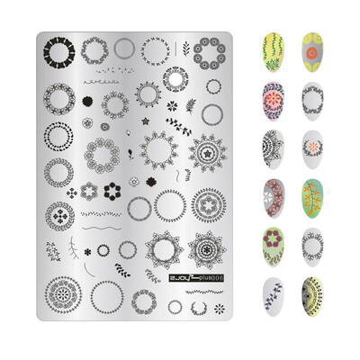 

〖Follure〗DIY Nail Art Stamp Stamping Plates Manicure Template Nail Stamping Plates