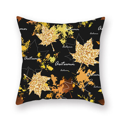 

10 Styles New Halloween Happy Thanksgiving Pillow Cases Fall Sofa Pumpkin Throw Cushion Cover Home Decor