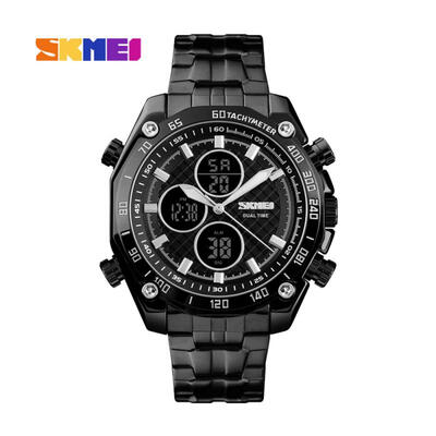 

SKMEI Quartz Sports Mens Wrist Watch Multifunction Double Display Clock Electronic Digital Waterproof Watches