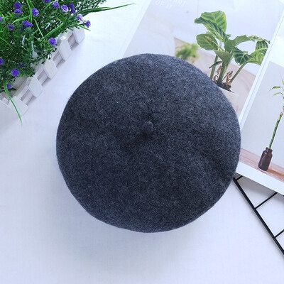 

Beret women autumn&winter Korean version of the Japanese family of wool