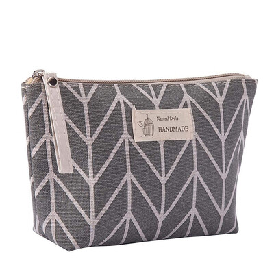 

JPGIF Cotton And Linen Large-Capacity Cosmetic Bag Multi-function Travel Cosmetic Bag