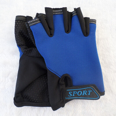 

Kids Half Finger Fingerless Gloves Bike Bicycle Cycling Climbing Skating Cloth
