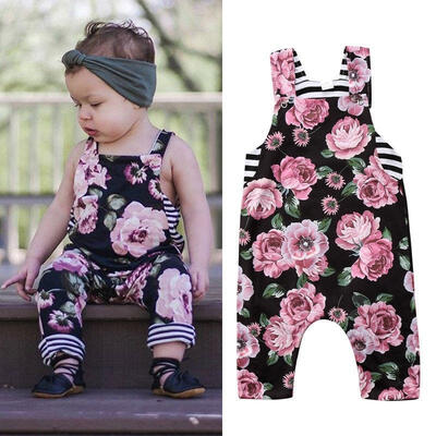 

Newborn Infant Kids Baby Girl Romper Bodysuit Jumpsuit Clothes Outfit 0-24Months