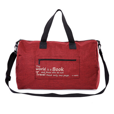

Canvas Travel Bag Mens Hand-held Baggage Travel Fitness Bag Short-distance Travel Bag Large-capacity Foldable Sports Bag