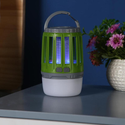 

Mosquito Killer Lamp Camping Light USB Rechargeable Waterproof Tent Lantern