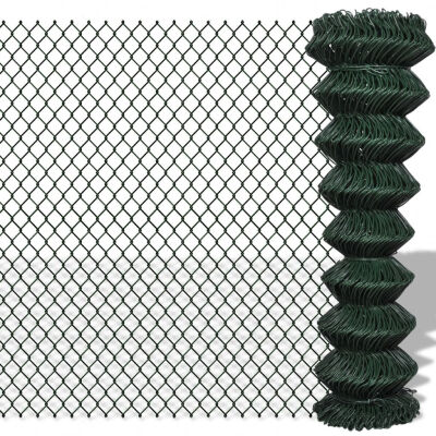 

Chain Fence 4 9" x 82 Green