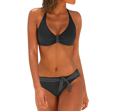 

Saidsome Women Plus Size Print Bikini Swimjupmsuit Swimsuit Beachwear Padded Swimwear