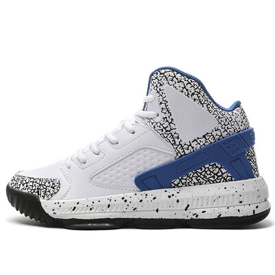 

Boys high basketball shoes mesh boy breathable cushion sports shoes