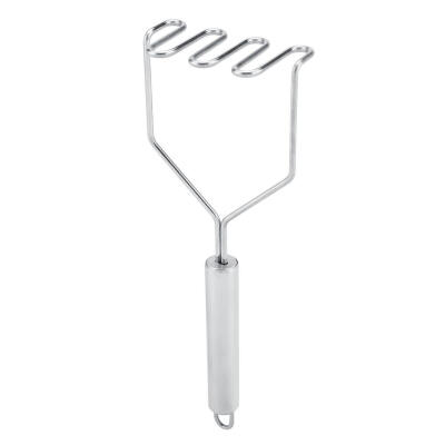 

Stainless Steel Potato Puree Masher with Handle Vegetable Mud Crusher Kitchen Gadgets Potato Crusher Steel Potato Masher