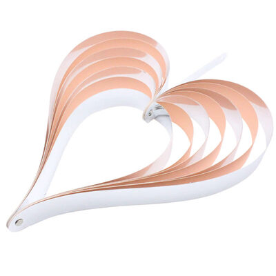 

4PcsSet Glitter Cardboard Heart Shape Hanging Pendant Wedding Party Decoration