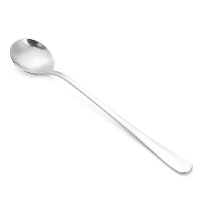 

Long Handle Stainless Steel Ice Spoon Coffee Tea Spoons Kitchen Tableware