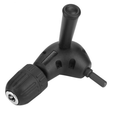

Greensen 38" Right Angle Adapter 90 Degrees Electric Drill Attachment 95mm Round Shank Keyless Chuck