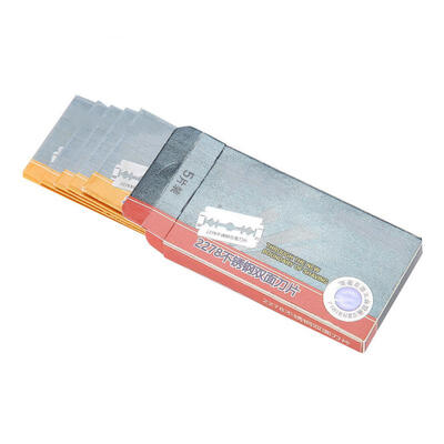 

Greensen 100pcs Stainless Steel Face Shaving Razor Blades Manual Double Edge Razor Blade for Men