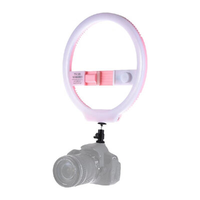 

YONGNUO YN128 128pcs LED Ring Light Camera Photo Video Studio Live Selfie Lighting 76W Dimmable 3200-5500K Bi-color with Stand fo