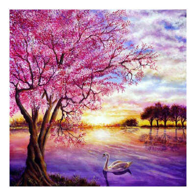 

40x50cm DIY Oil Painting Paint By Numbers Kit Home Living Room Decoration Adults Kids