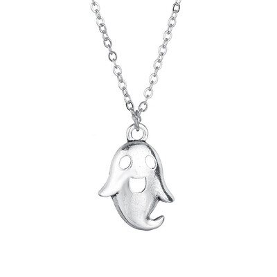 

Handmade Women Trendy Pendants & Necklace Owl Animal Serious Necklace Jewelry Female Necklace Jewelry Vintage Silver Color