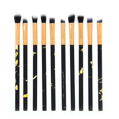 

Gobestart 10 Pcs Makeup Brush Set Professional Face Eye Shadow Eyeliner Foundation Blush