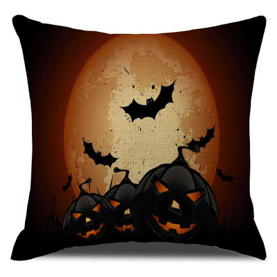 

〖Follure〗Halloween Pumpkin Pillow Cover Pillowcases Decorative Sofa Cushion Cover