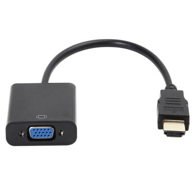 

1080P HDMI Male to VGA Female Video Converter Adapter Cable