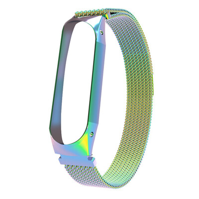 

〖Follure〗Milanese Magnetic Loop Stainless Steel Bracelet Band StrapFor Xiao Mi Band 3