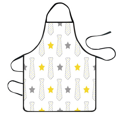

Toponeto Home Women Waterproof Cute Cartoon Kitchen Restaurant Cooking Bib Apron Aprons